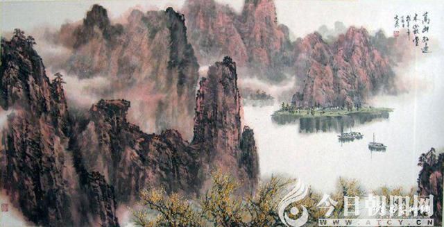 《今日朝阳网》独家推出《心行山水间》诗配画