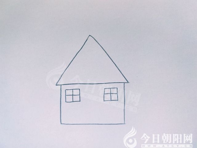 《少儿美术绘画公益课》第二课 风车房子的画法(丁方圆)