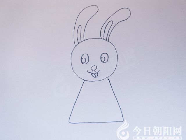 《少儿美术绘画公益课》第八课 小白兔的画法(丁方圆)