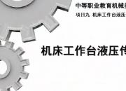 【机械】机床工作台液压传动系统｜公益课（刘晓华）