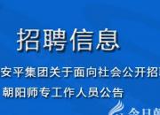 朝阳安平集团关于面向社会公开招聘朝阳师专工作人员公告
