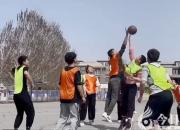 朝阳工校丨封校后，留校学生是这样学习生活的——篮球赛